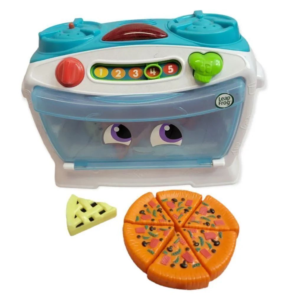 Leapfrog Toaster with pizza